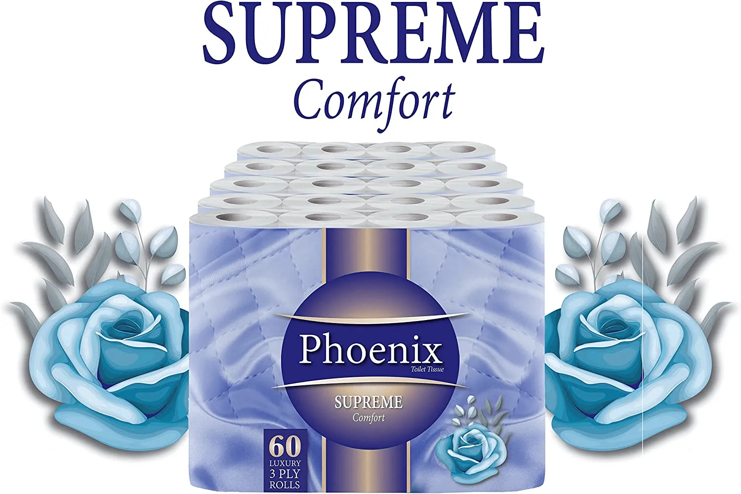 Phoenix Soft Supreme Luxury Toilet Rolls Bulk Buy