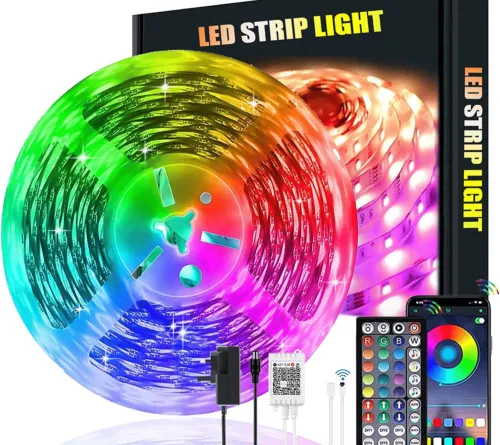 Strip Lights with Remote LED Lights Bluetooth RGB