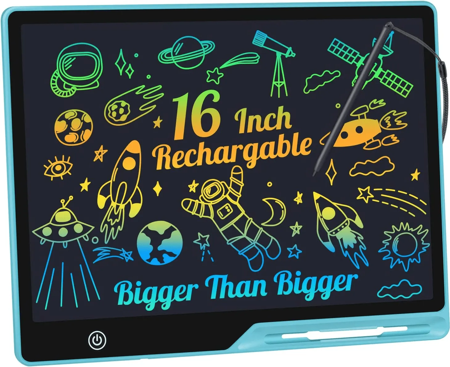 LCD Writing Tablet Colorful Screen Rechargeable Doodle Board