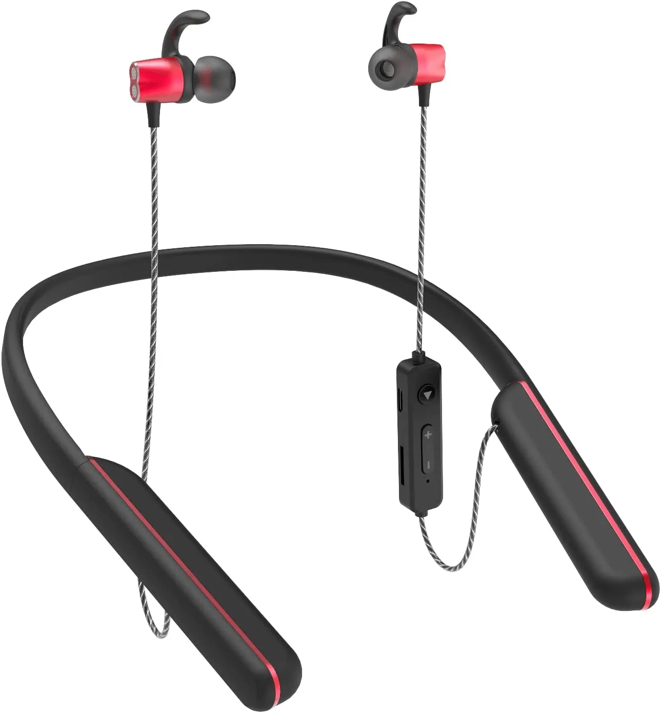 Wireless Earbuds Neckband with TF Card Slot