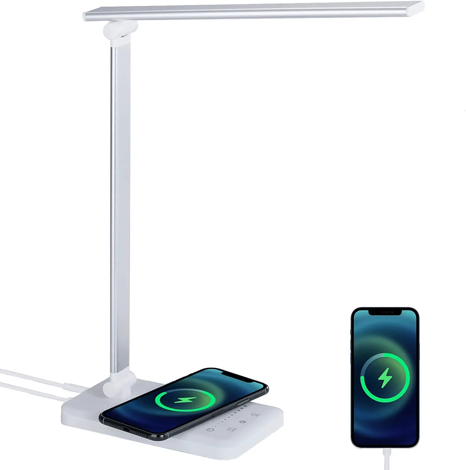 LED Desk Lamp with Wireless Charger