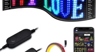 Flexible LED RGB Color Sign Programmable Display with Bluetooth APP
