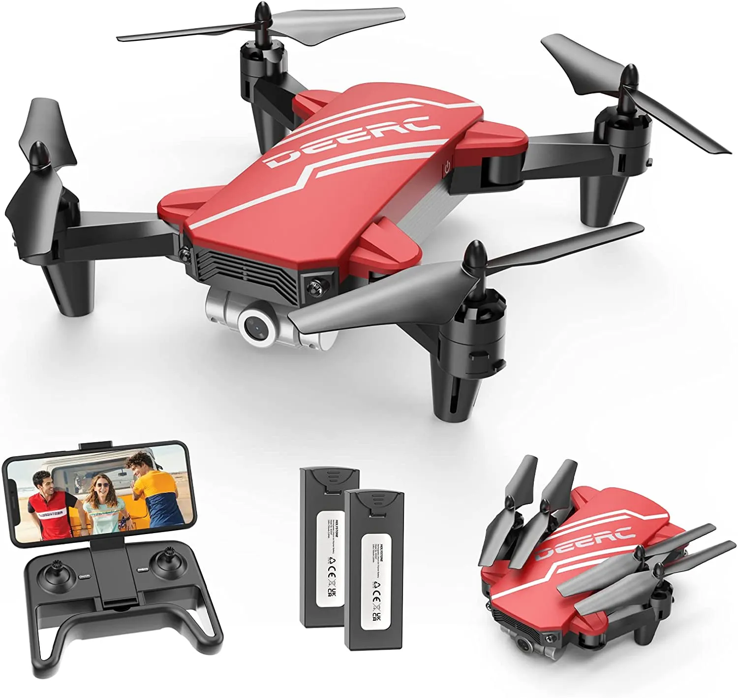 Mini Drone for Kids with HD FPV Camera Remote Control Toys