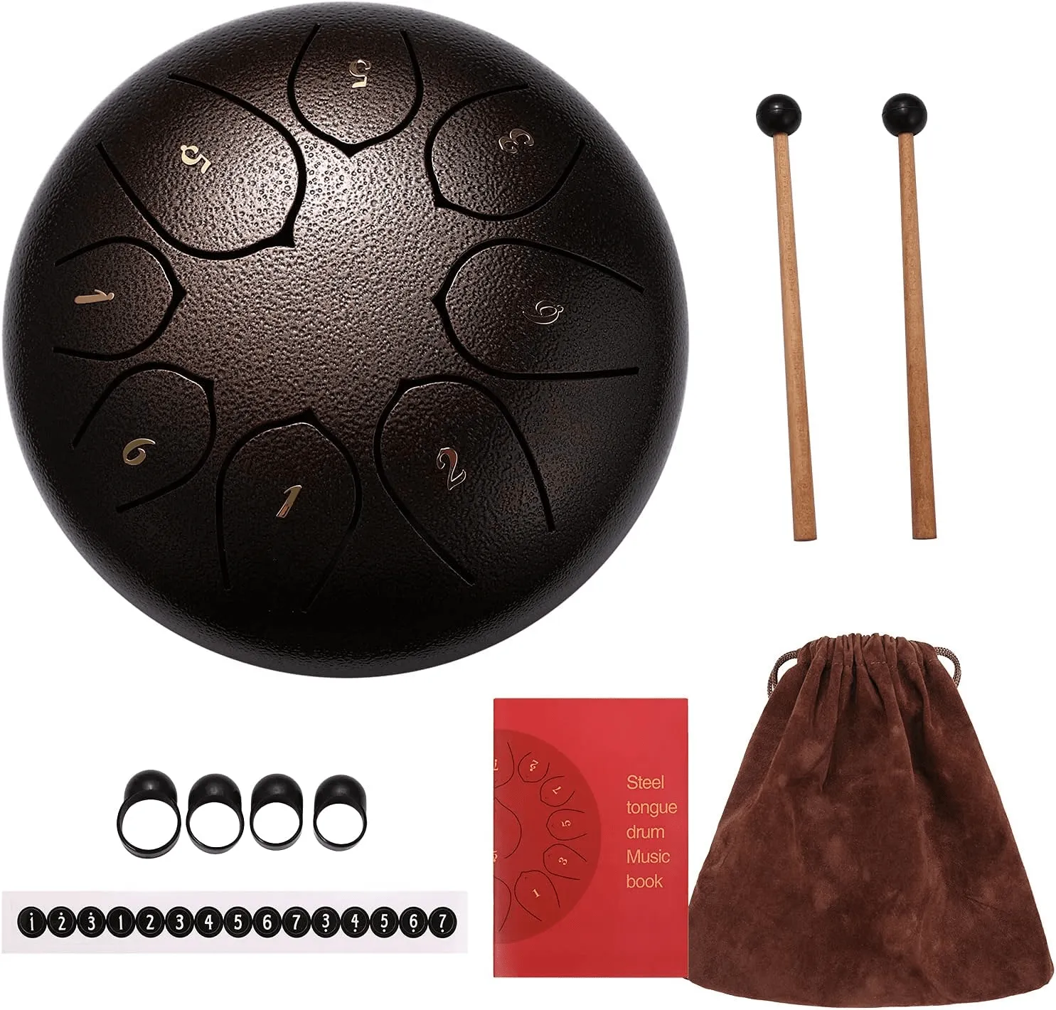 Tank drum C Key Percussion Instrument with Drum Mallets