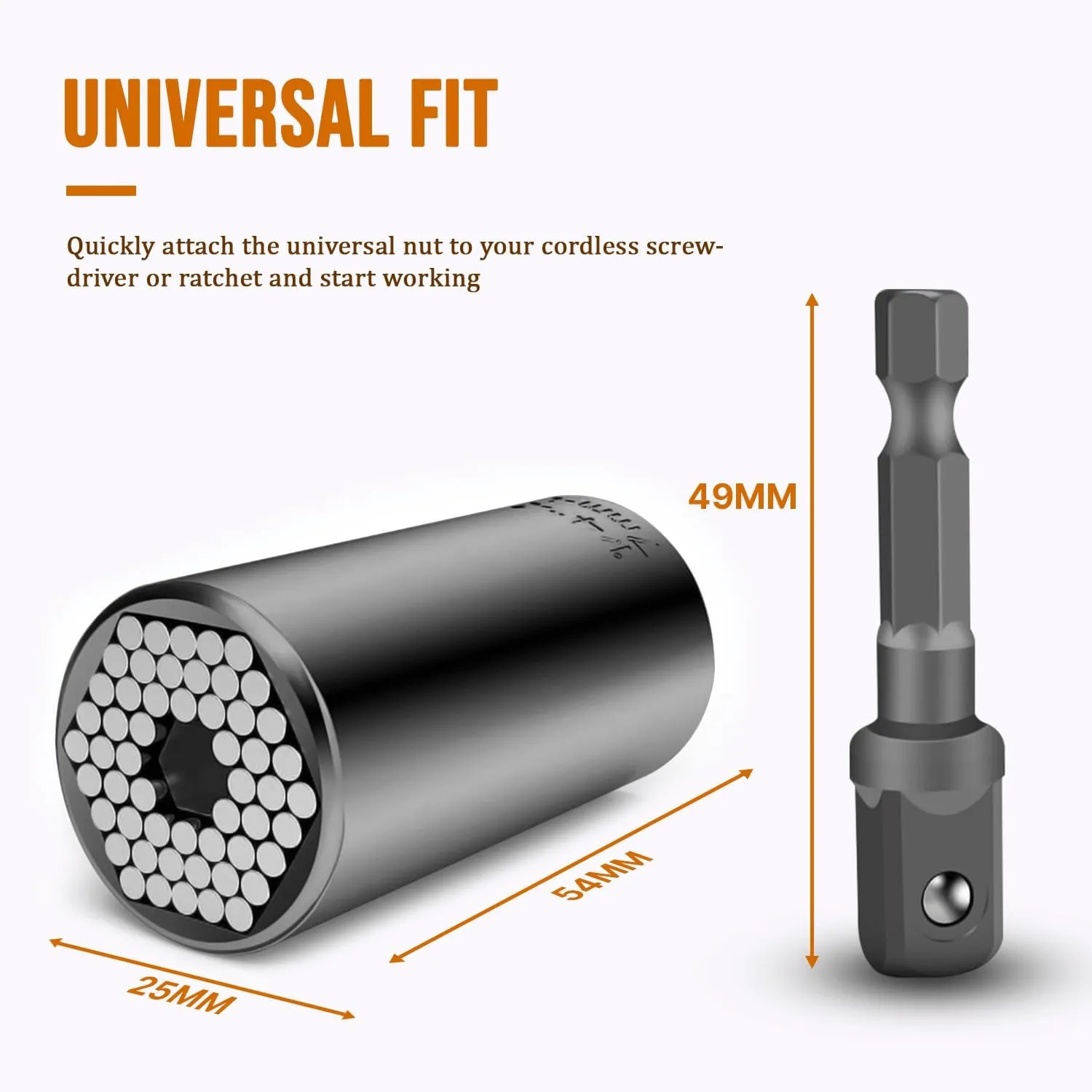Universal Socket Wrench Professional Stocking Fillers Hand Tool Set