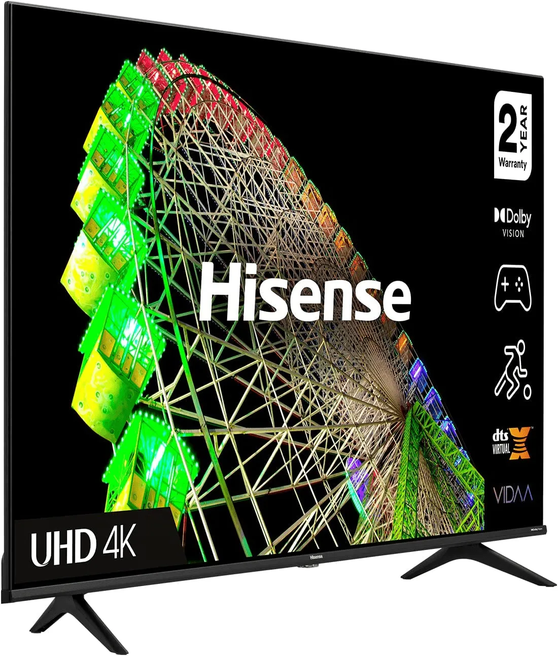 Hisense 4K UHD Smart TV with Dolby Vision HDR and DTS Virtual X