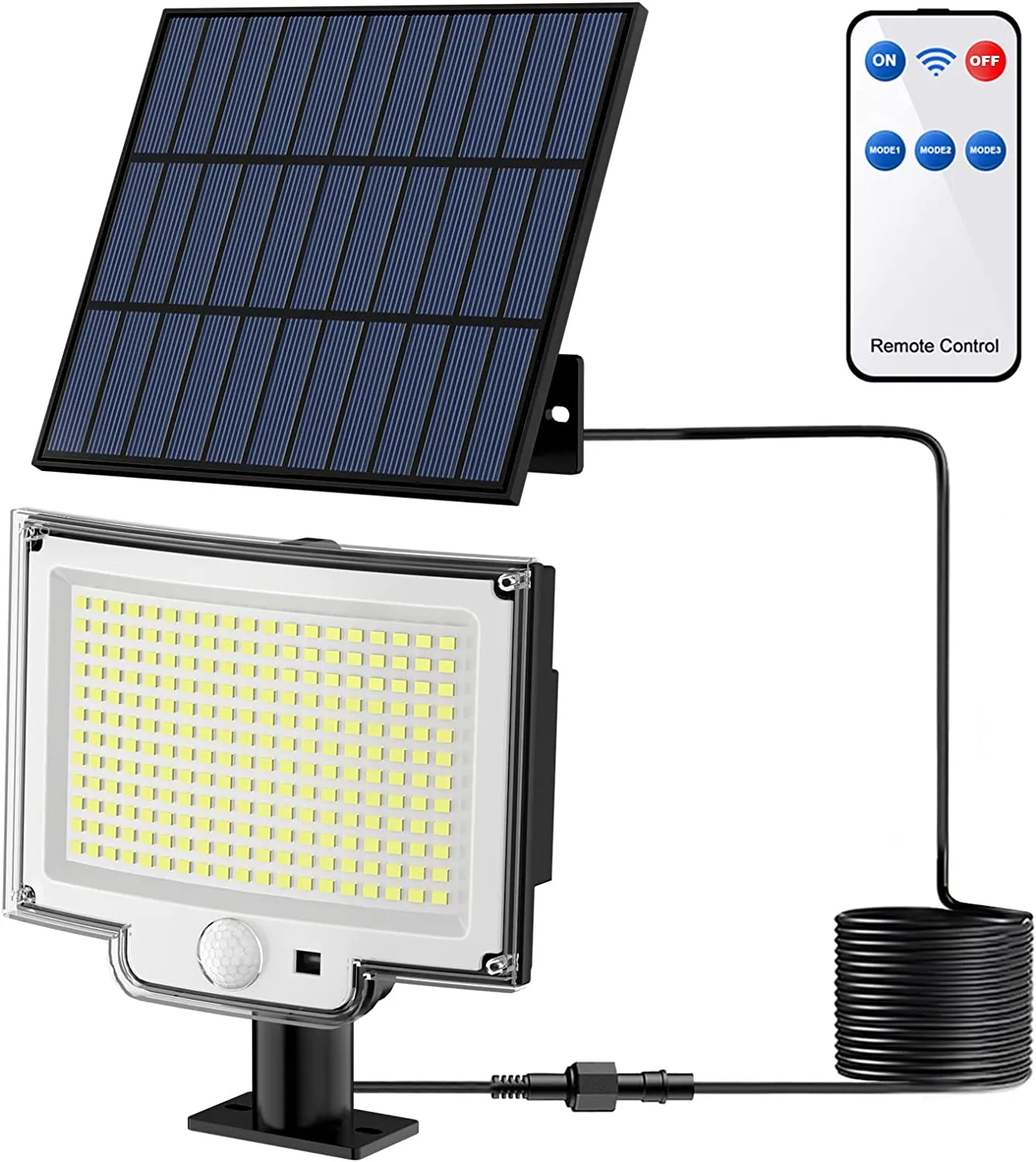 Split Solar Security Light Outdoor With Motion Sensor