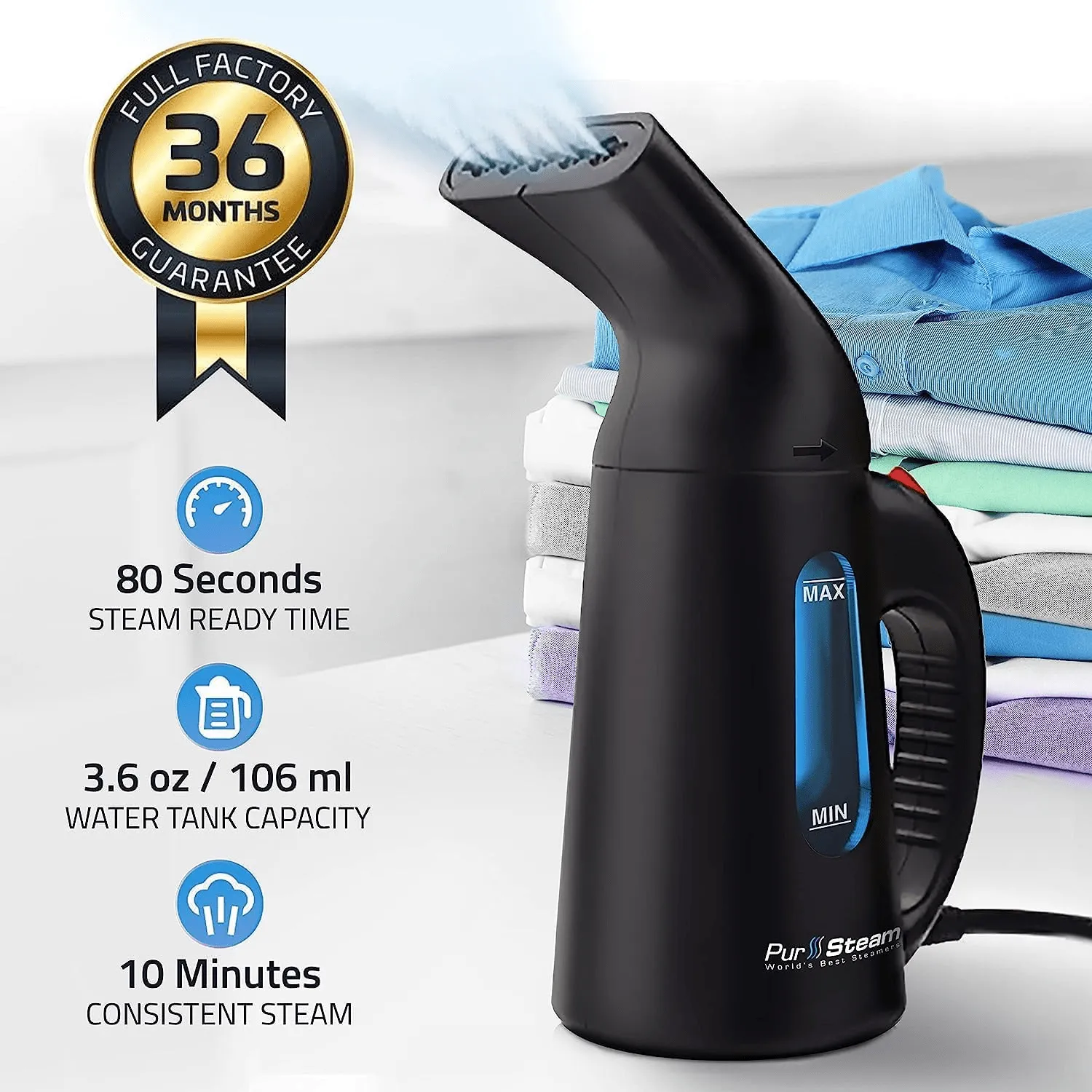 Handheld Fabric Clothes Steamer For Home and Travel