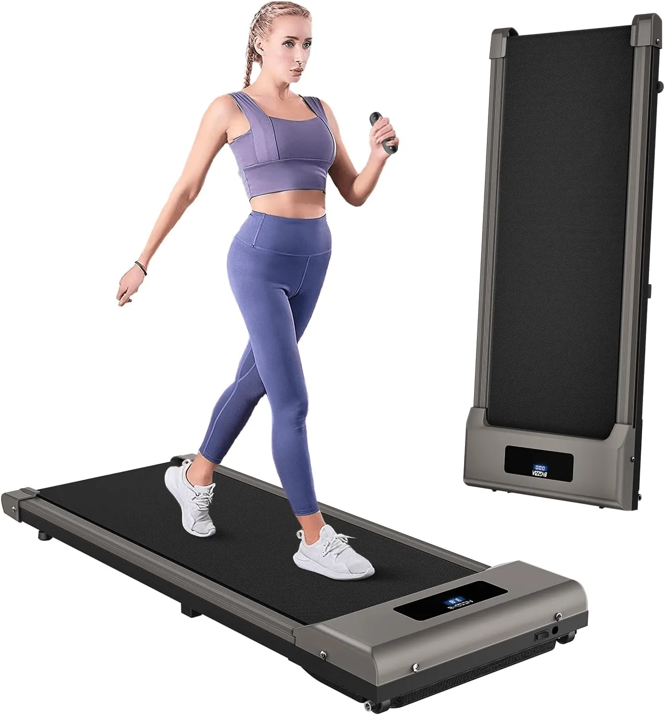 Ultra Slim Walking Running Machine Electric Under Desk