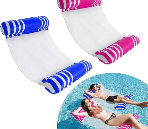 Swimming Pool Float Lounger Inflatable Hammock for Pool