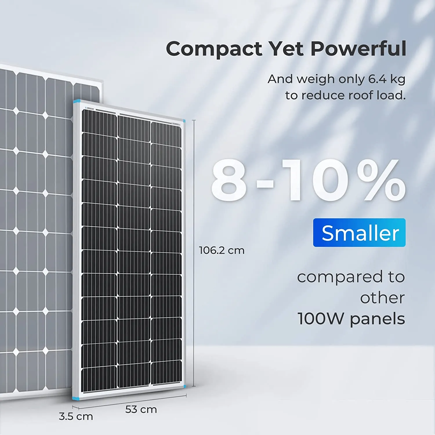 Solar Panel High-Efficiency Monocrystalline Module