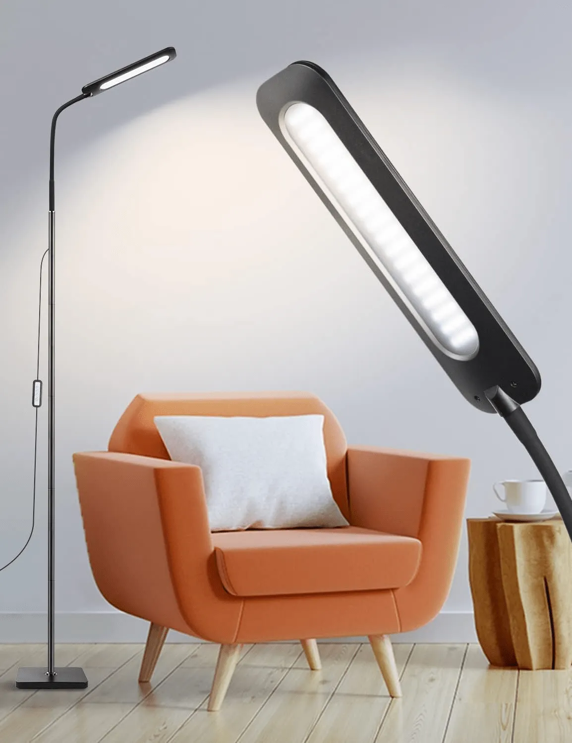 Floor Lamp Dimmable Standing Lamp for Living Room