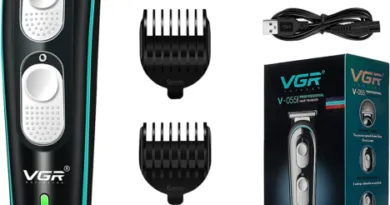 Professional Hair Clippers USB Rechargeable Hair Trimmer Cordless