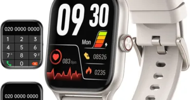 Fitness Watch for Women and Men with Pedometer and Heart Rate