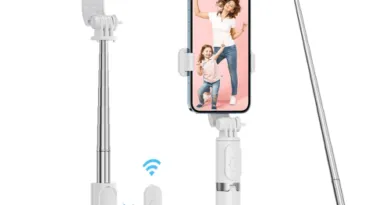 Selfie Stick Tripod with Bluetooth Remote