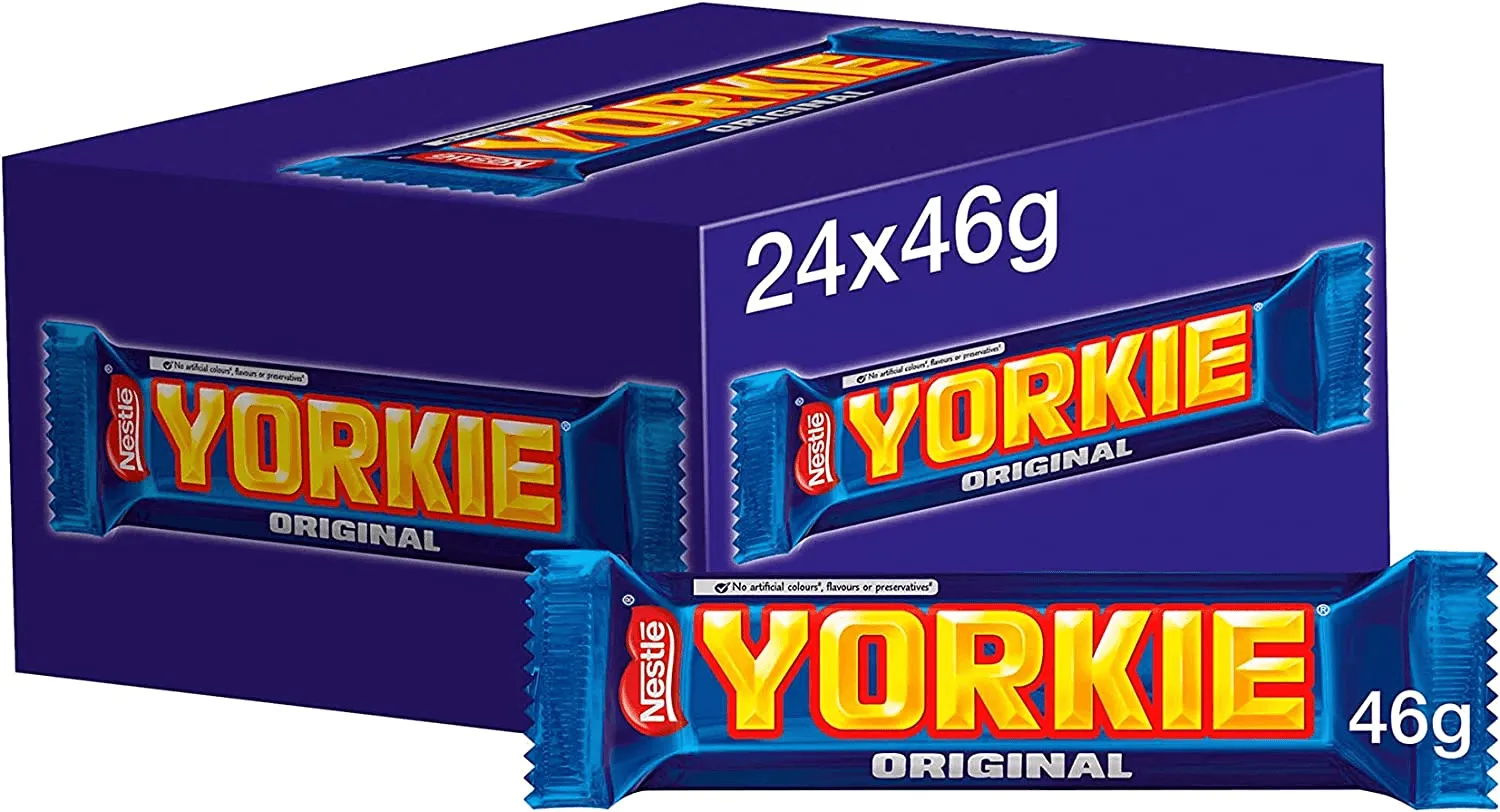Yorkie Milk Chocolate Bars