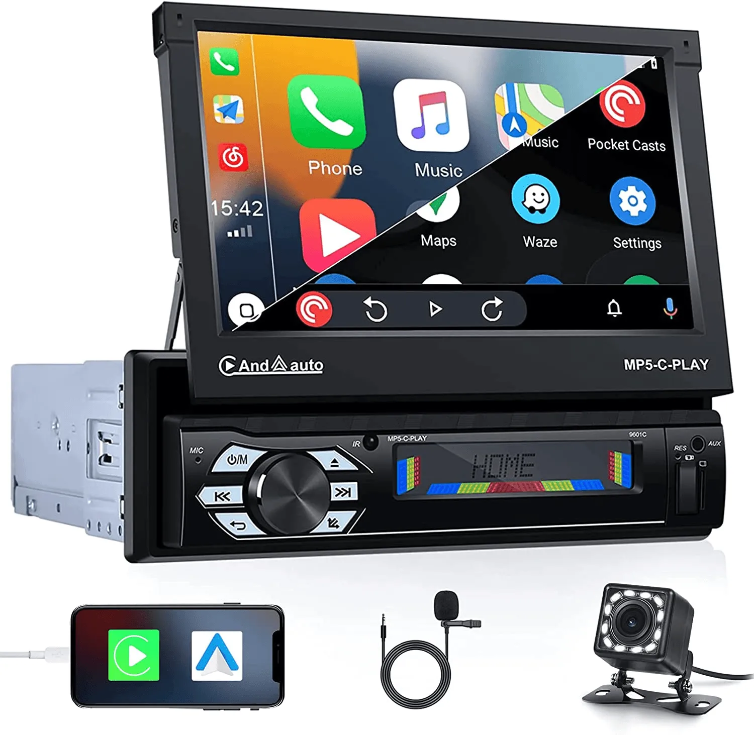 Touch Screen Car Radio with Bluetooth