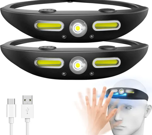 Led Head Torch with Motion Sensor