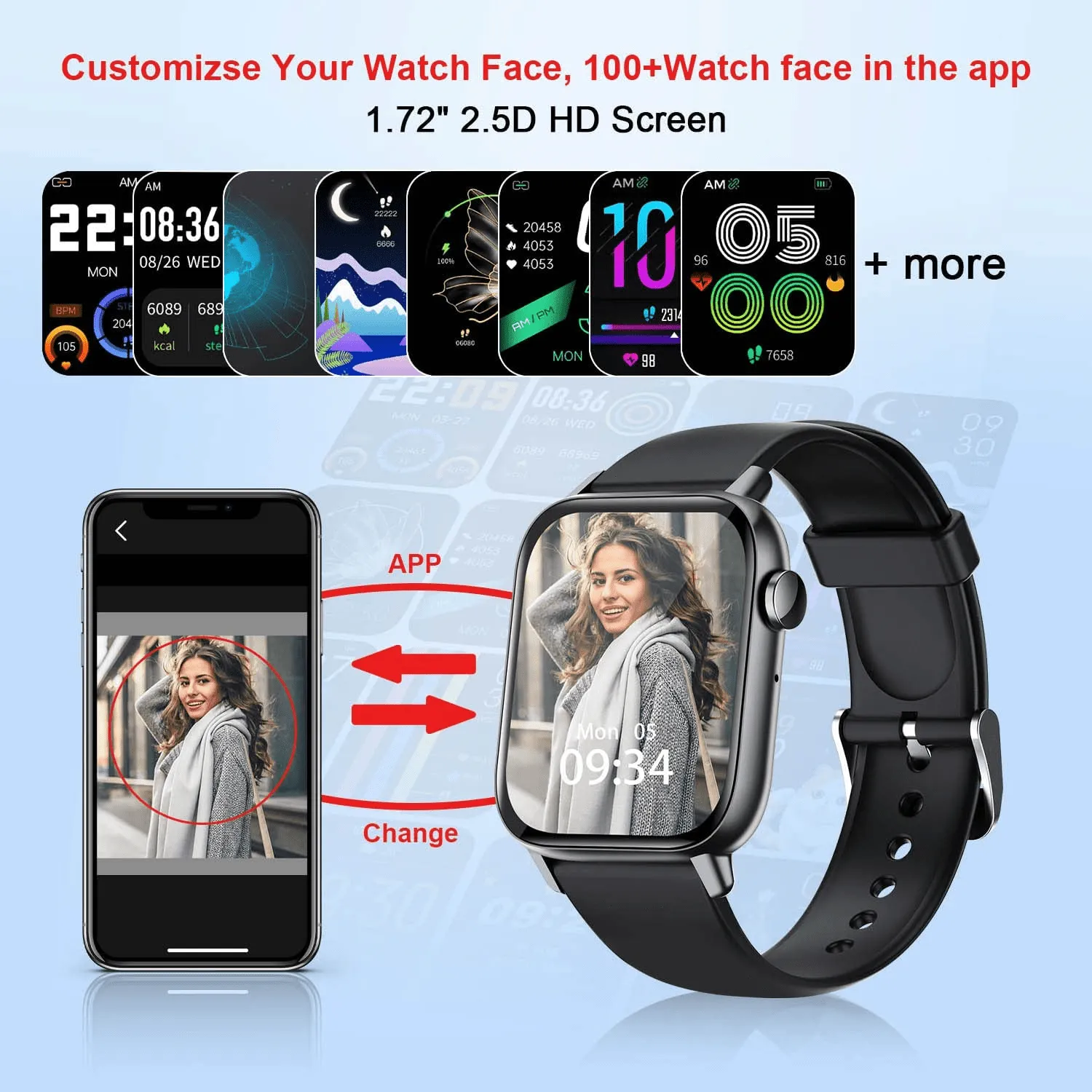 Full Touch Screen Activity Trackers for Android and iOS