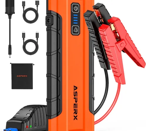 Car Jump Starter Power Bank with Flashlight