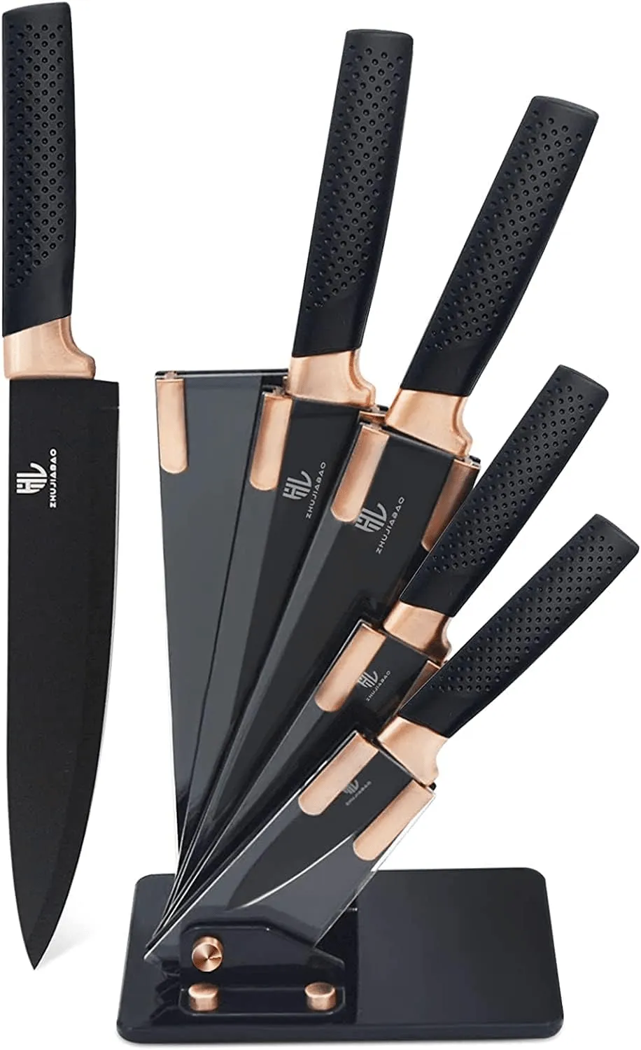 Ultra Sharp Kitchen Knife Set with Stand