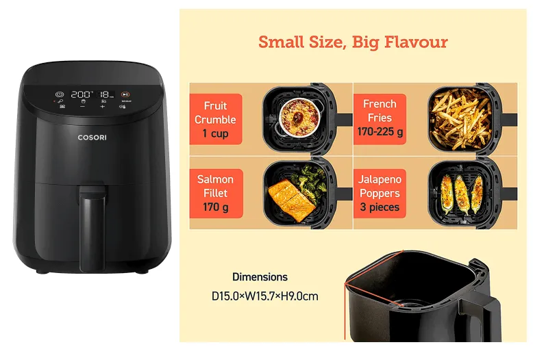 Small Air Fryer Oven Energy-saving