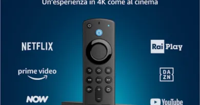 Fire TV Stick 4K con telecomando vocale Alexa