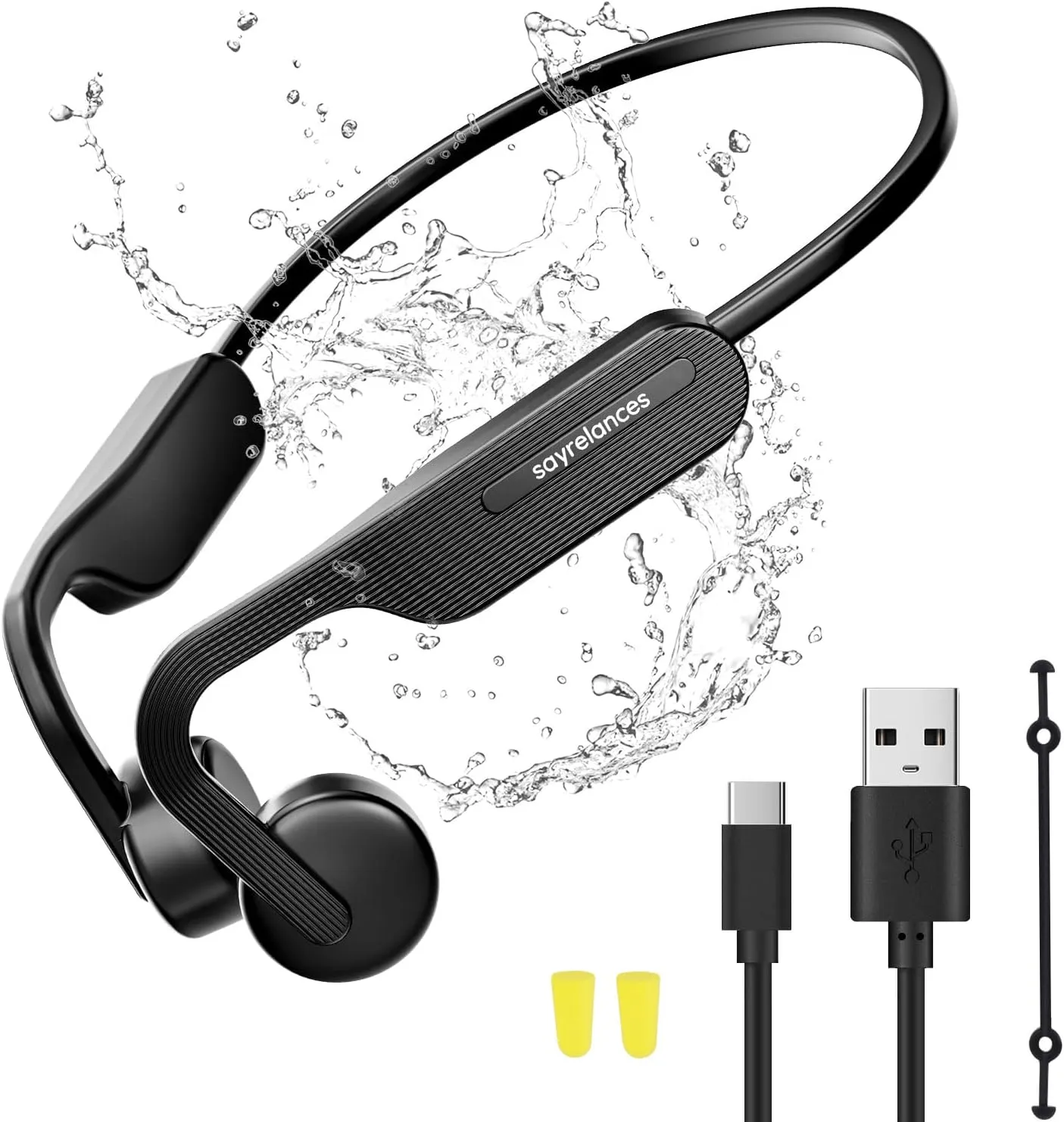 Bone Conduction Headphones Bluetooth Wireless