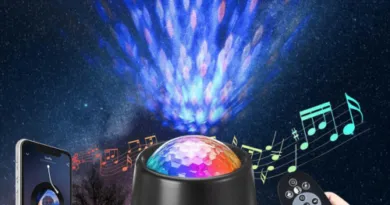 Rotating Galaxy Projector Light White Noise Machine