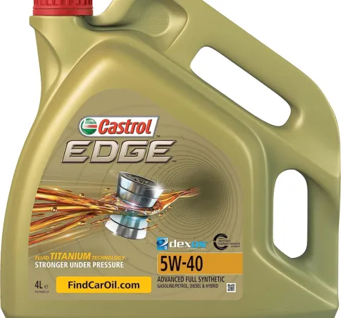 Castrol EDGE 5W-40 Engine Oil 4L