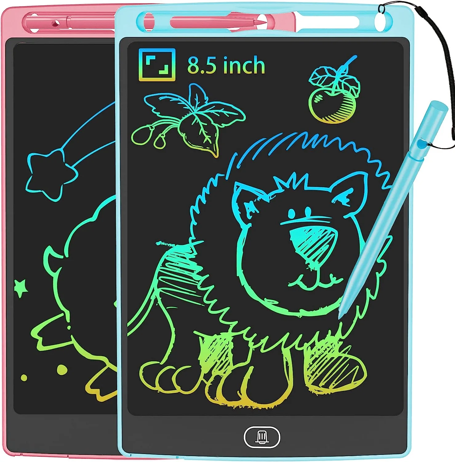 Drawing Pads for Kids With Stylus Lanyard