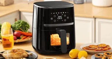 Air Fryer Oven Oil-Free Touch Screen with Low Noise
