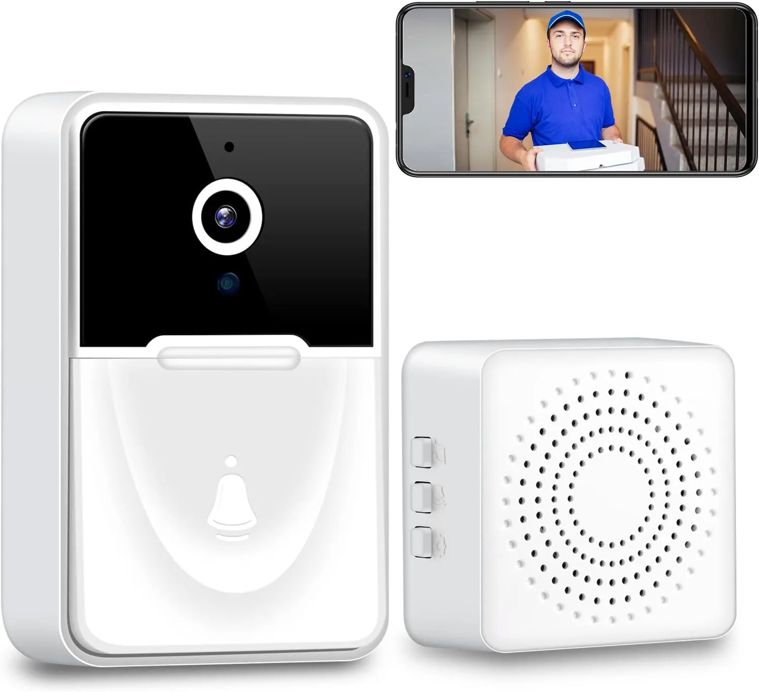Intelligent Visual Doorbell Home Intercom HD Night Vision