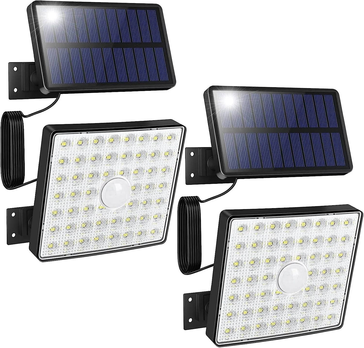 Waterproof Solar Powered Outdoor Lights with Motion Sensor