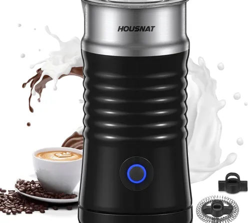 Automatic Milk Warmer and Frother Ideal for Coffee Latte Cappuccino