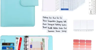 Budget Planner with Cash Envelop Ring Binder Money Organiser