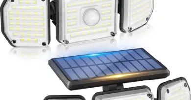 Outdoor Solar Wall Lights with Motion Sensor