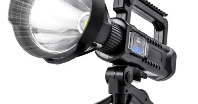 LED Spotlight Rechargeable Flashlight