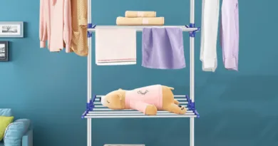 Clothes Drying Rack Folding Clothes Rail