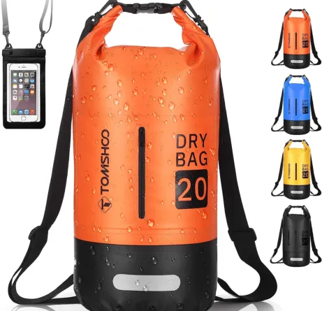 Waterproof Backpack Bag with Waterproof Mobile Phone Pocket