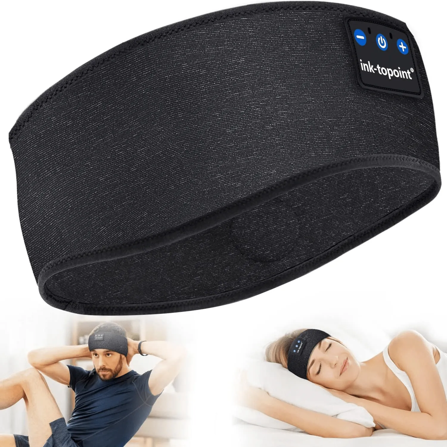 Music Headband Ultra-Soft Sleeping bed headphones