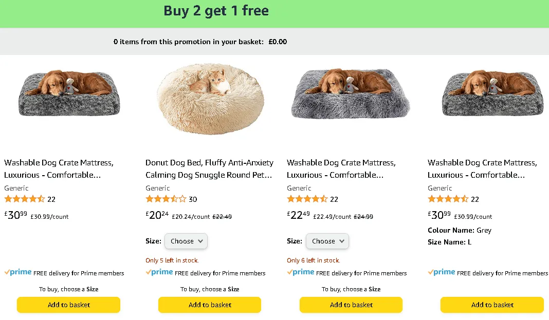 Pets Crate Matress Buy 2 get 1 free