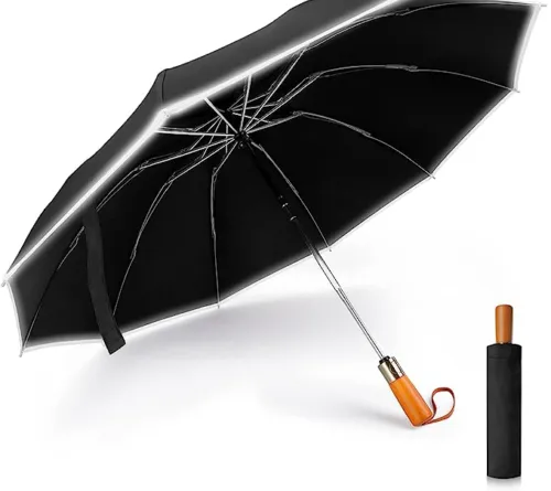 Travel Umbrella Windproof Strong and Rainproof