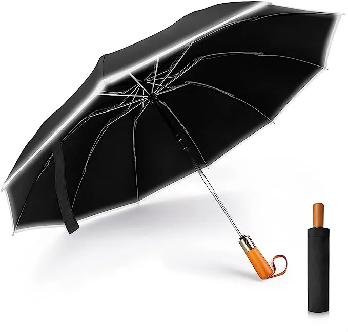 Travel Umbrella Windproof Strong and Rainproof