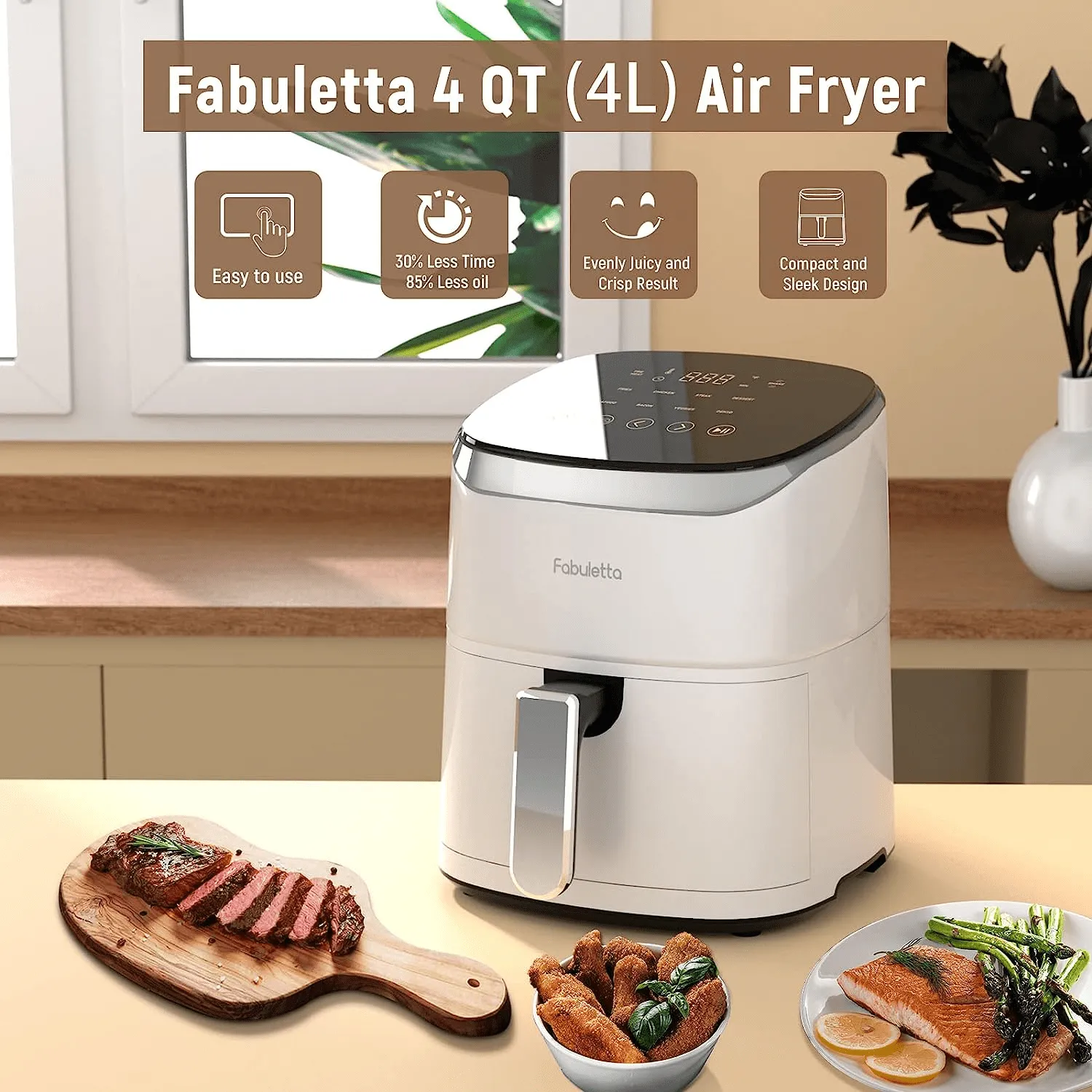 Digital Air Fryer Oven with Rapid Air Circulation