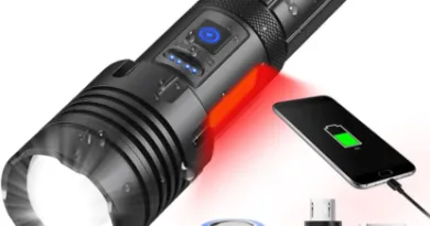 LED Super Bright Rechargeable Torch Battery Powered