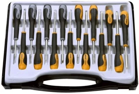 Rolson Screwdriver Set - 15 Pieces