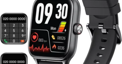 Fitness Watch for Women Men with Pedometer and Heart Rate