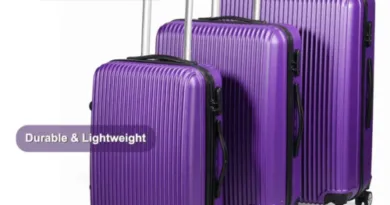 Lightweight Large Suitcase Set