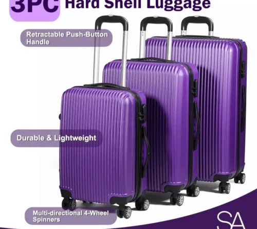 Lightweight Large Suitcase Set